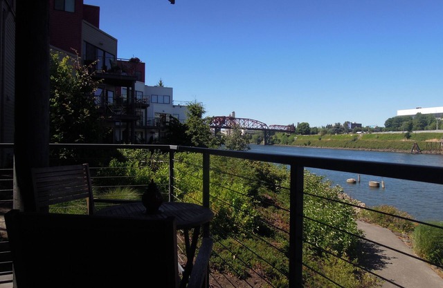 Riverfront condo in the heart of Portland