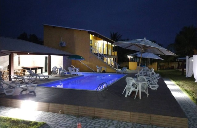 Room for three people with air conditioning, minibar, smart TV and hammock on the balcony