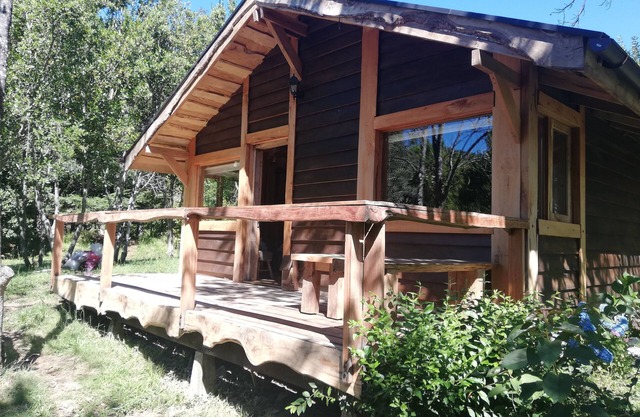 Rustic cabins Pucón Pellín, rustic style, fully equipped.