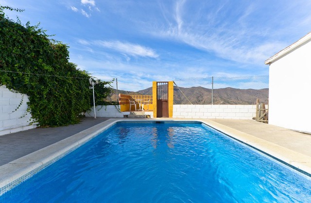 Rustic Home In Tranquil Mountains with Pool, Terrace, Garden & Wi-Fi; Parking Available, Pets Allowed