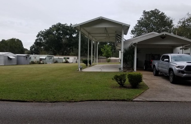 RV site on Withlacoochee bike trail 46 miles long