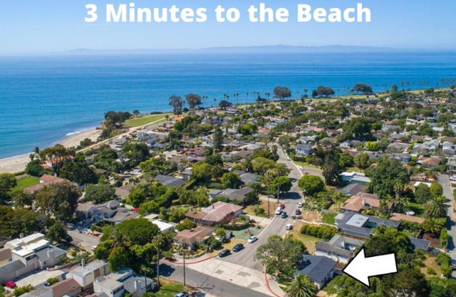 Santa Barbara Beach House, Spa, Luxe Amenities, Fireplace, 3 minutes to beach