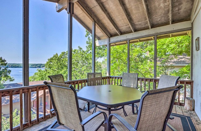 Screened Porch, Resort Perks: Osage Beach Cabin!
