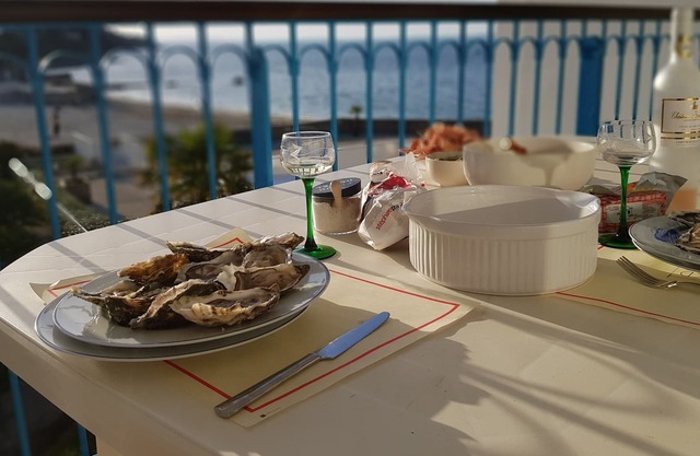 Sea view and pool view, Treboul sables blancs beach