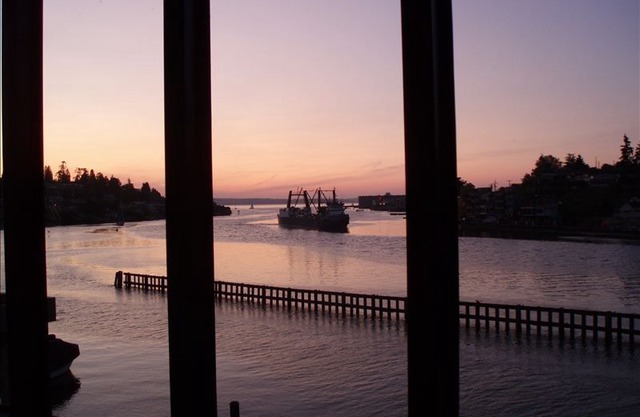 Seattle Waterfront Home, Watch the Maritime Parade.