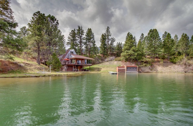 Secluded Holter Lake Vacation Rental w/Deck!