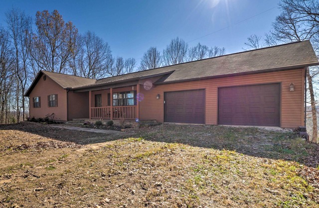 Secluded Marble Falls Family Home w/Mtn Views!