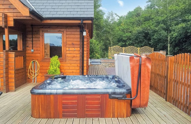 Set in a peaceful location and perched over the lake.