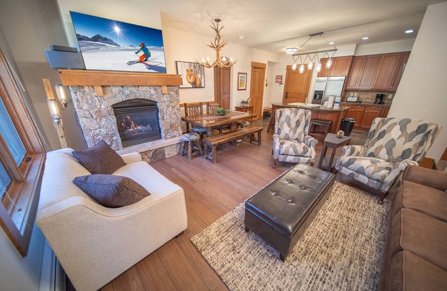 Ski-in/Ski-out Unit, Views of Slope, Fireplace