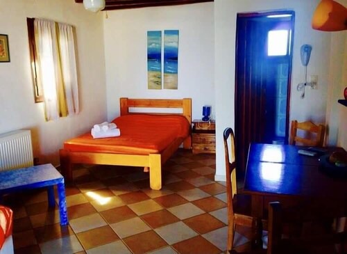 Skyros Beachfront Double-On the sandy beach