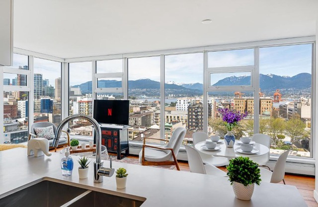 Spacious 2BR with Modern Kitchen and Entertainment Setup