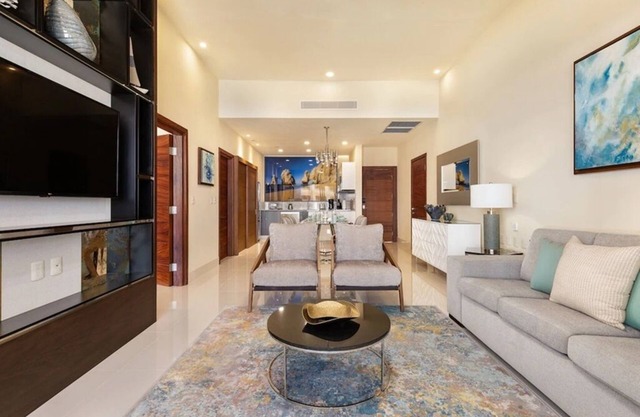Spacious resort in serene San José del Cabo with WiFi, fitness room