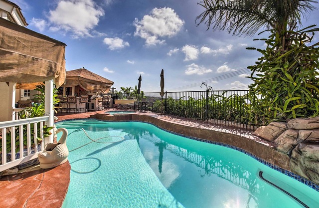 Spacious San Diego Home w/ Pool, Spa & Ocean Views
