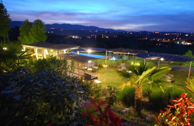 Spoleto by the pool
