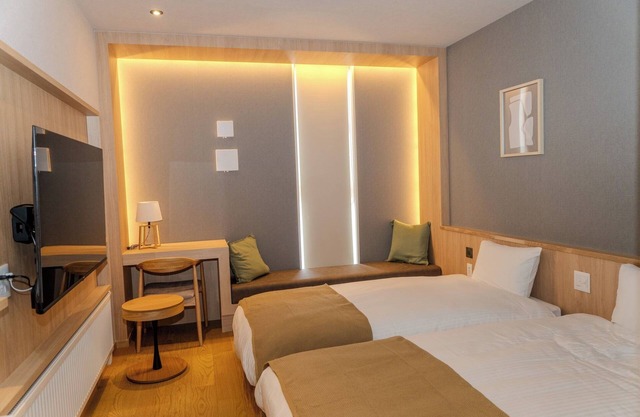 Standard Twin Room5 mins by car to Niseko HANAZON/Abutagun Hokkaidō