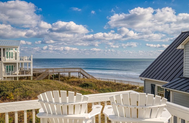 Star Struck- Oceanfront B/Pool/Steps from the Beach!