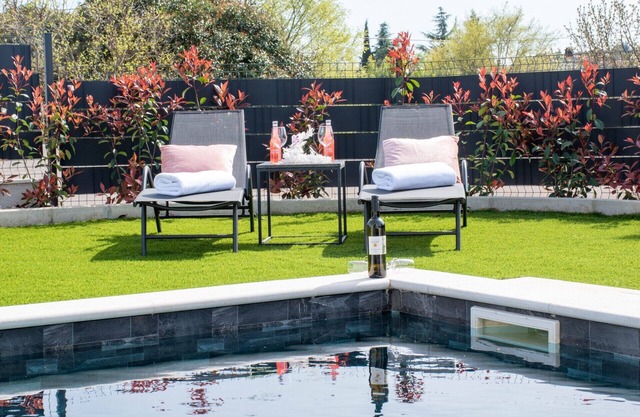State-of-the-art new villa with private heated pool