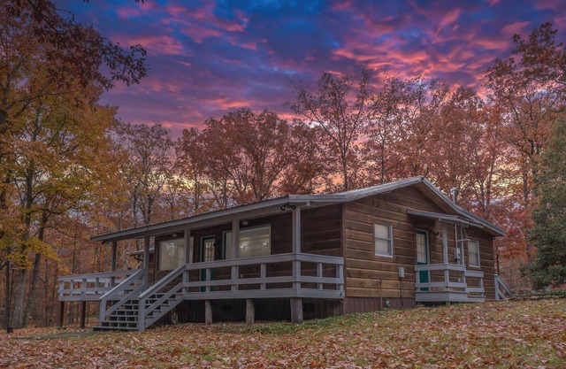 Step out of the cabin right into the Catoosa Wildlife Refuge - Pet-Friendly