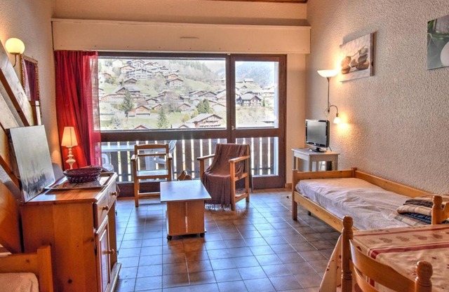 Studio cosy avec mezzanine, centre de Morzine, proche pistes, parking couvert - FR-1-524-52