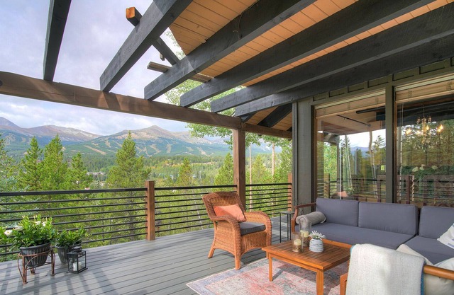 Stunning Breckenridge home with ski area views from almost every room!
