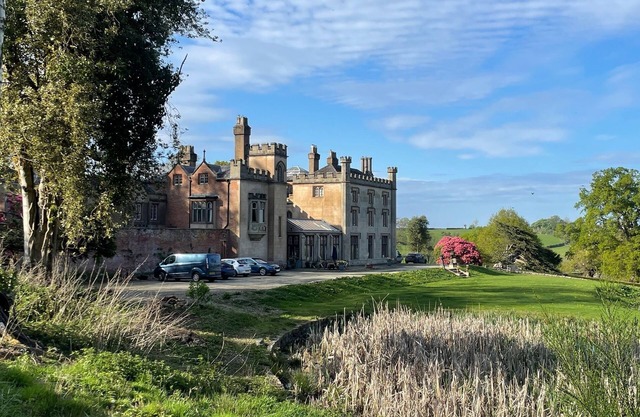Stunning Castle/Stately Home next to Powis Castle. Sleeps 15 in 7 bedrooms.