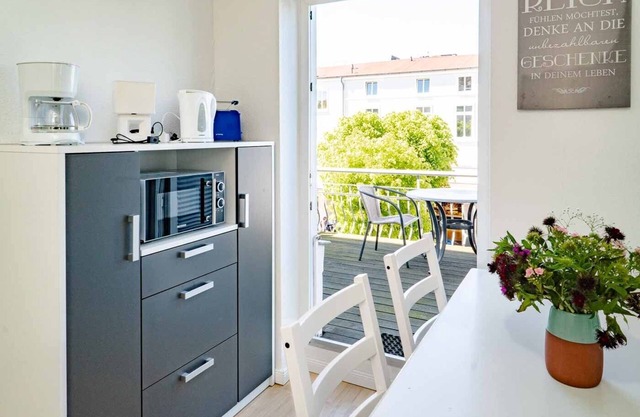 Stylish and comfortably furnished studio apartment in the center of Warnemünde
