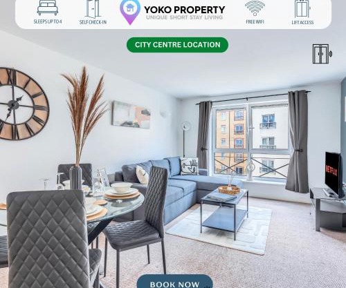 Stylish Apartment in Northampton Town Centre by Yoko Property