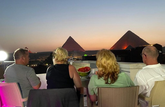 Sunshine Pyramids View