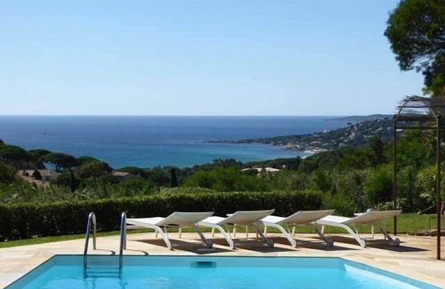Superb sea view, renovated villa for 8 people - domaine de la Nartelle ste Maxime