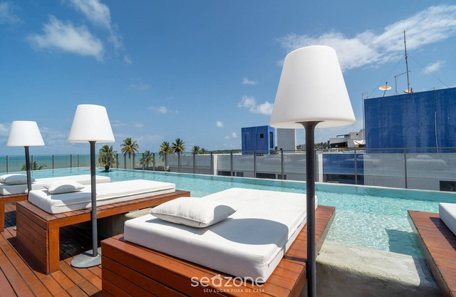 SYH - Complete Beachfront Condominium in Cabo Branco/pb