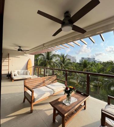 Terraza privada en La Isla Residences, Acapulco Diamante