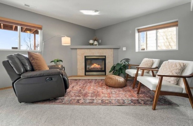 The Dwelling Place-nSpacious 2BR Fireplace Big TV Private Lower Level Two Parks