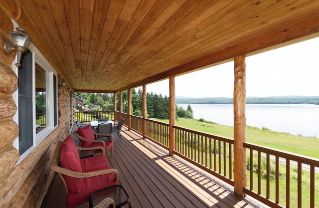 The Loon View overlooking Lake Francis.