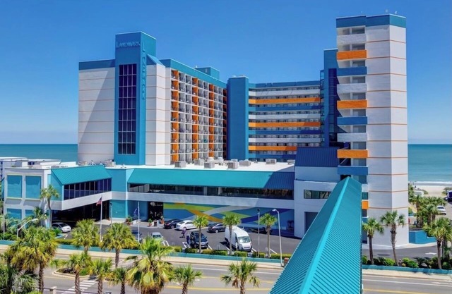 The ocean is calling you to Landmark Resort ocean front A whole entire condo