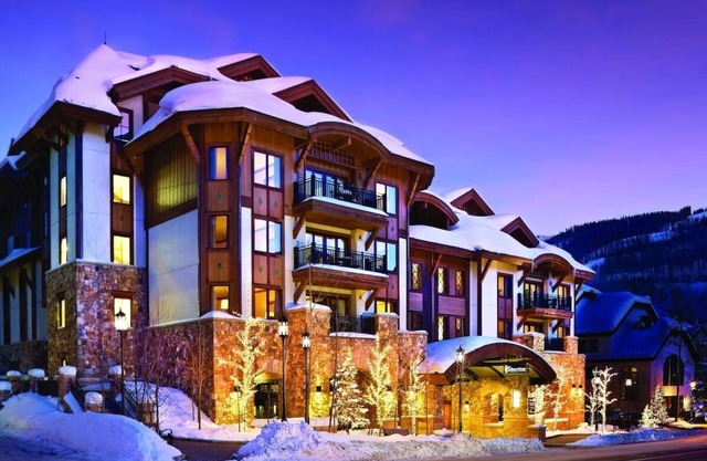 The Sebastian at Vail Colorado in the heart of Vail Village
