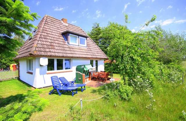 This is a private little holiday house in Nebel on Amrum.