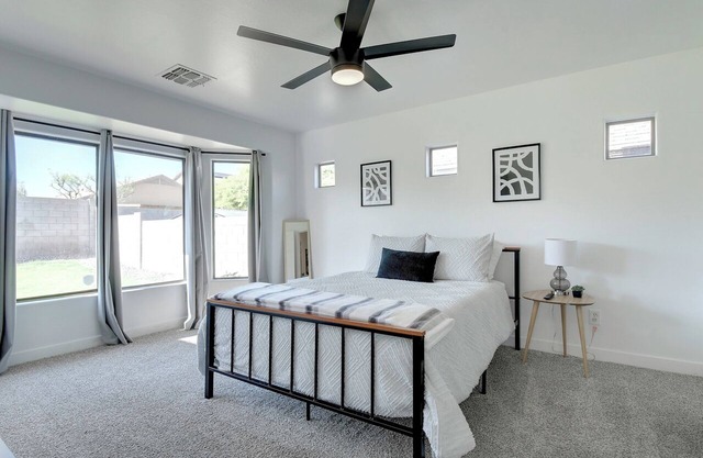 This spacious home is for everyone with multiple bedrooms and modern amenities.