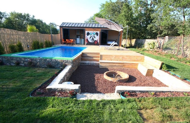 TINY HOUSE WITH PRIVATE POOL TINY PANDA