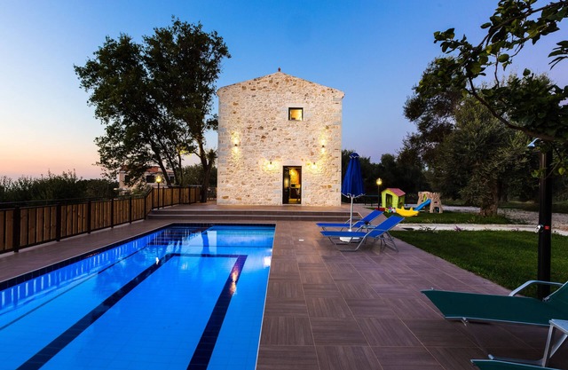 Traditional, stone-built villa with private pool, spectacular views, privacy