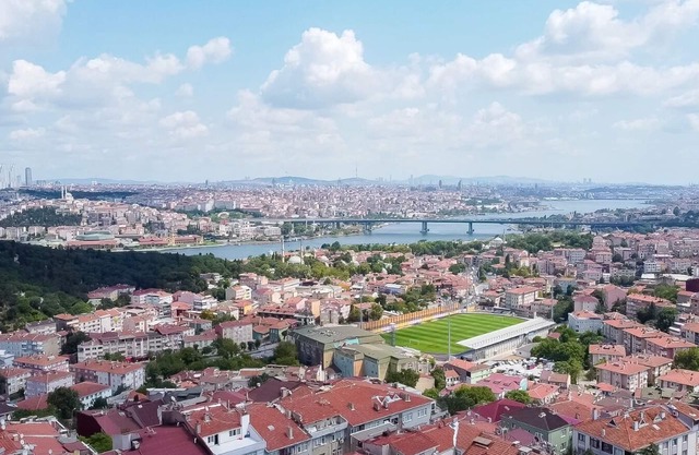 Trıplex modern flat in the center of Istanbul with Panoramic View