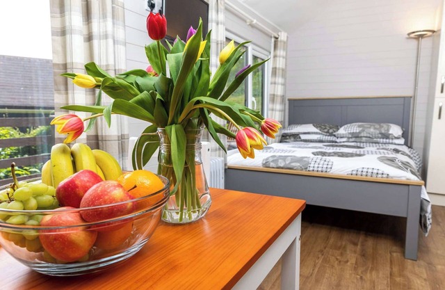 Unique, peaceful, cosy and quaint cedar wood built holiday lodge.