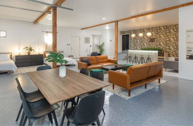 Urban Jungle Garage House with Bar and Theatre