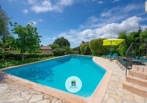 Villa Ma Rosa, 160m2, 4ch, Piscine et Jardin