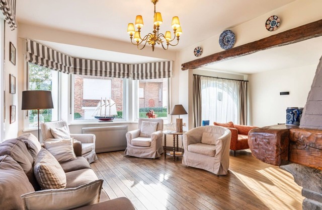 Villa near De Panne Beach with Sea Views