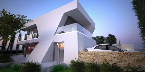 Villa Skyline- near beach and city center with heated pool