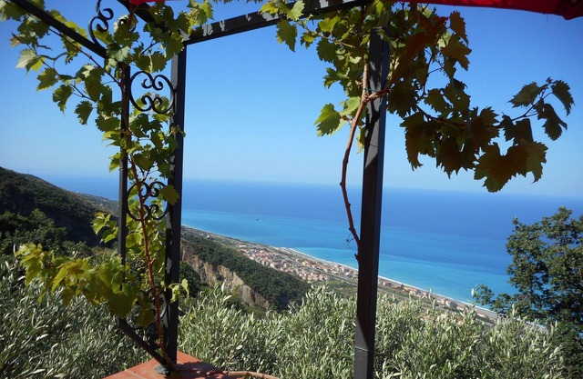 Villa with sea view for rest and relax, short drive to the beach