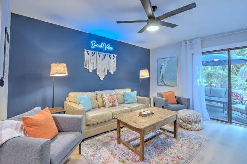 Walk to Beach Pet Friendly BBQ Grill