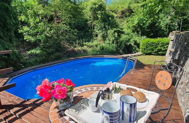 Wonderful private villa for 7 guests with private pool, WIFI, TV, terrace, pets allowed and park.