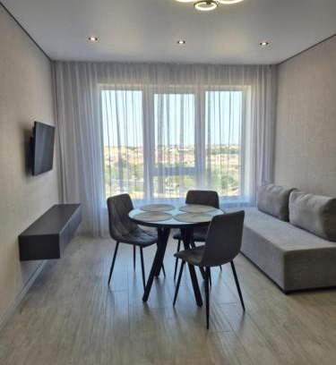 Vapnyarka Apartment | Апартаменти на Марсельській 62 в ЖК Острова, 1 спальня та кухня-студія