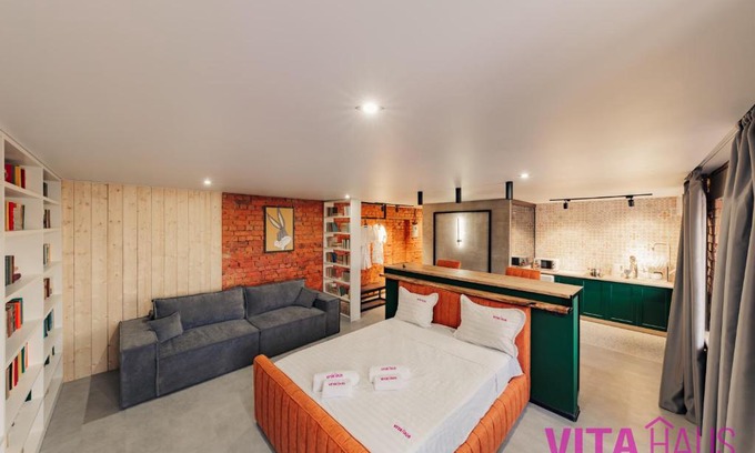 Petropavlovsk Apartment | Дизайнерская квартира-студия в центре Stamba
